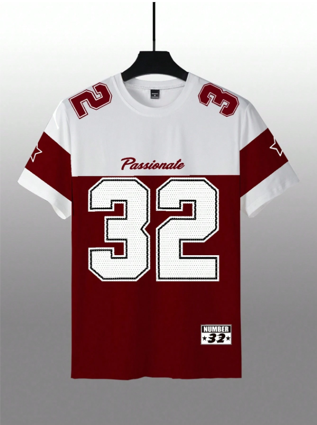 Stylish Design 32 Number Printed T Shirts For Men - Elevate Your Style With Stylish Printed T-Shirts- Premium Quality With Fine Stitching For Elegant Look